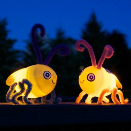 fireflies, Playful Plastic Egg Crafts For Kids