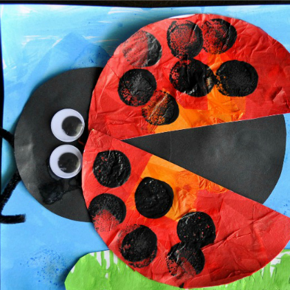 ladybug ref magnet craft, 25 Lovely Ladybug Crafts For Kids
