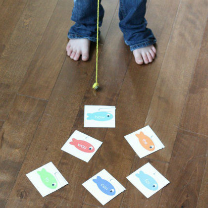sight word fishing game for word recognition, learning activity for kids, sight reading, sight word games, reading games, fun learning activities