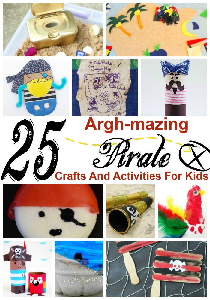 25 Argh-mazing Pirate Crafts And Activities For Kids