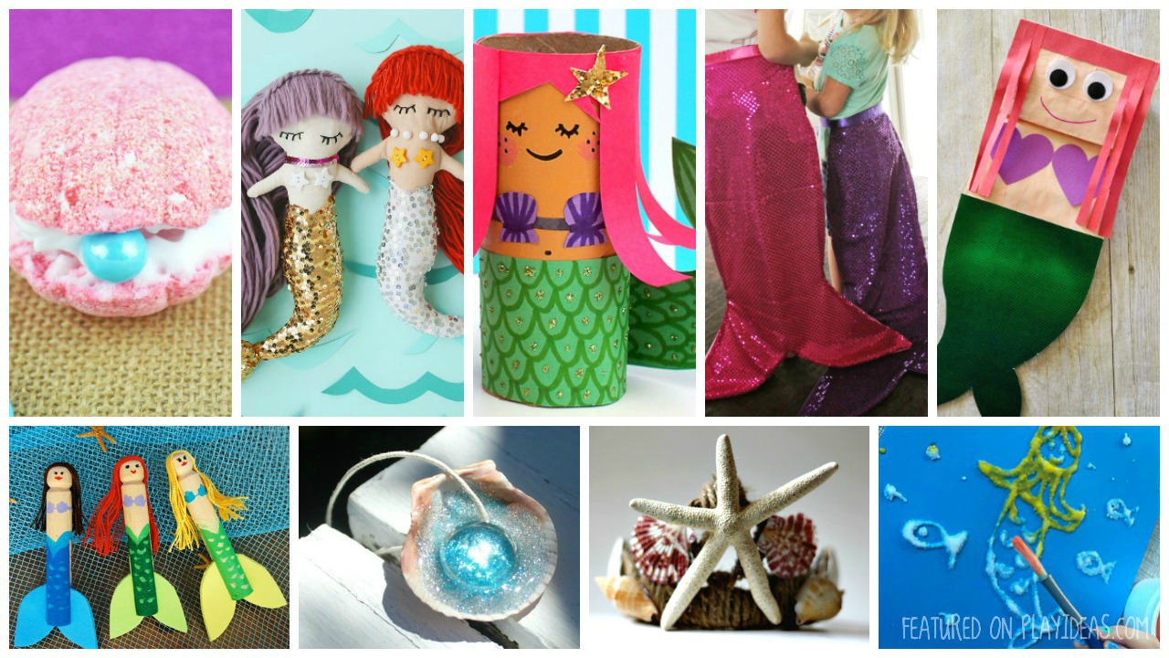 Reading Confetti: Mix and Match Clothespin Mermaids