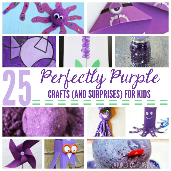 25 Perfectly Purple Crafts (And Surprises) For Kids FEATURED