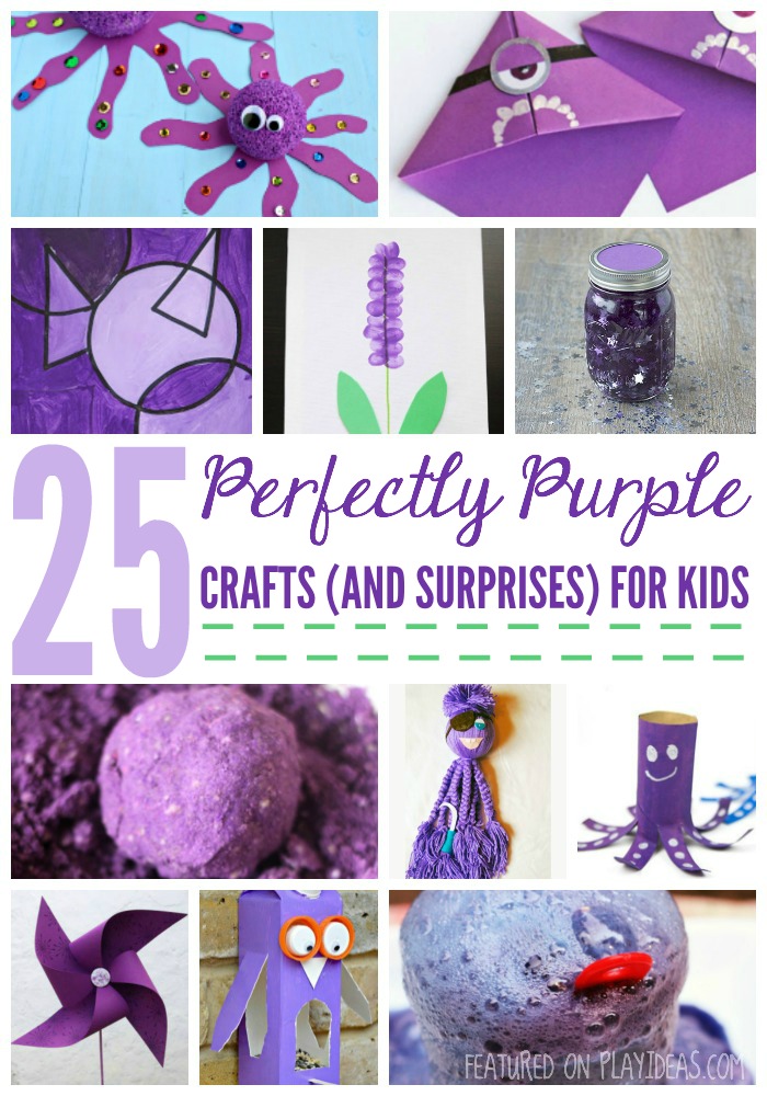 25 Perfectly Purple Crafts (And Surprises) For Kids