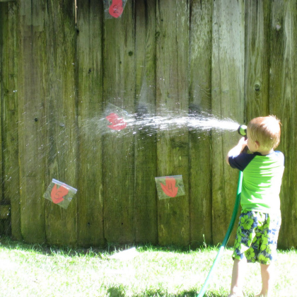 fire hose counting, Wet and Wild Summer Activities for Kids 