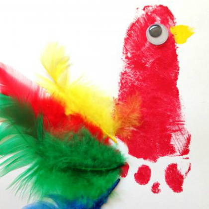 foot parrot, 25 Argh-mazing Pirate Crafts And Activities For Kids Featured, pirate activities, pirate ideas for kids, pirate ships