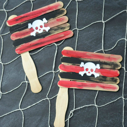 pirate flags, 25 Argh-mazing Pirate Crafts And Activities For Kids Featured, pirate activities, pirate ideas for kids, pirate ships