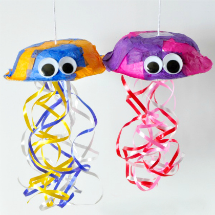 Jelly Fish Craft, Sensational Summer Crafts for Kids