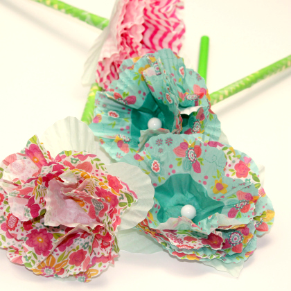 Paper flowers, Sensational Summer Crafts for Kids