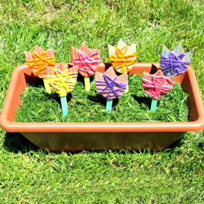 Tulip Craft, Sensational Summer Crafts for Kids