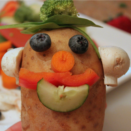The Real Mr. Potato Head craft for kids!