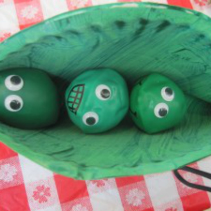 Peas in a Pod Preschoolers Can Make!