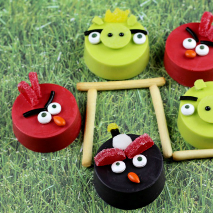Angry-Bird-Cookies, Delicately Delicious Kid-Friendly Recipes