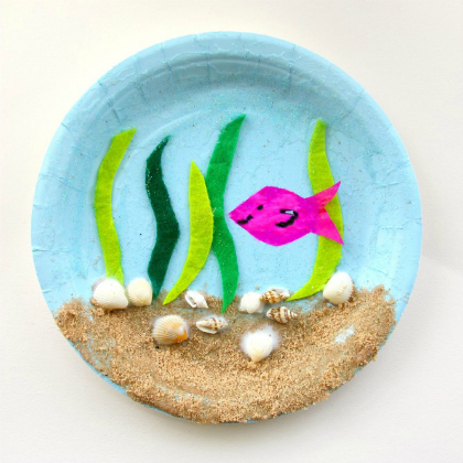 Paper-plate-under-the-sea-craft-or-kids