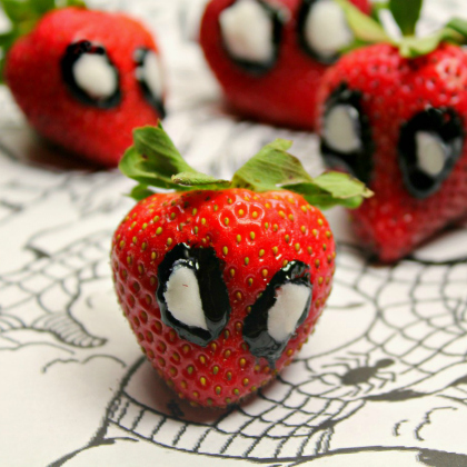Spiderman-Strawberry, Delicately Delicious Kid-Friendly Recipes
