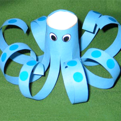octopus toilet paper-craft-for-kids-diy-of-all-ages