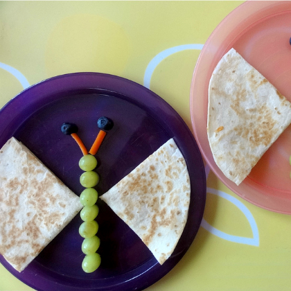 tortilla butterfly, Delicately Delicious Kid-Friendly Recipes