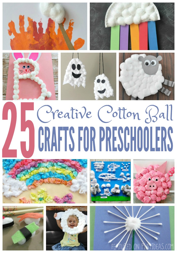 25 Creative Cotton Ball Crafts For Preschoolers, preschool activities, ways to use cotton balls, activities for preschoolers, art with cotton balls, cotton ball arts