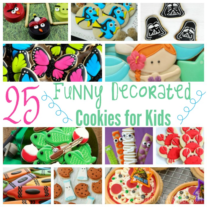 25 Funny Decorated Cookies for Kids Featured