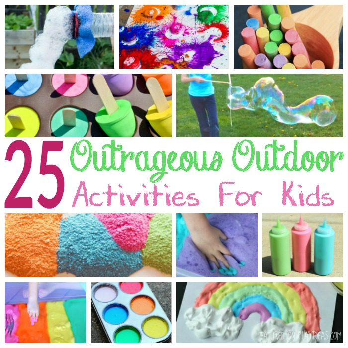 25 Outrageous Outdoor Activities for Kids Featured