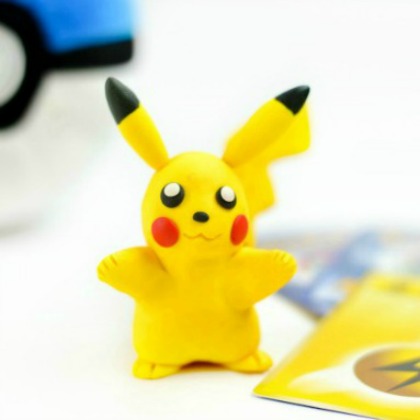 DIY Pikachu Clay Figure for kids!