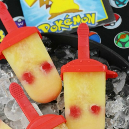 Pokemon Ice Pops Recipe for kids!