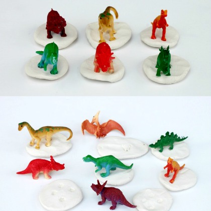 dinosaur fossil matching, 25 Fun Fossil Ideas For Kids, fossil activities, fun activities, dinosaur crafts, paleontology, science ideas