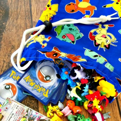 Homemade Pokemon Storage Bag for kids!