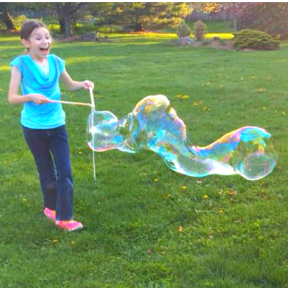 Make Giant Bubble Wands crafts for kids!