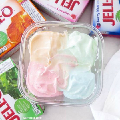  Jello Sherbet Ice cream for the kids!