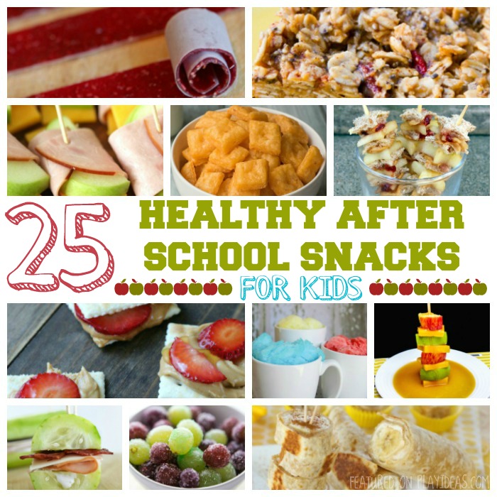25 Healthy After School Snacks For Kids featured