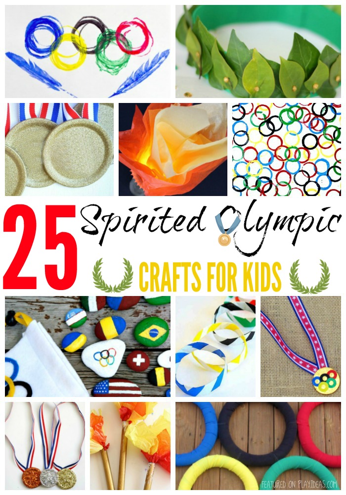 25 Spirited Olympics Crafts For Kids