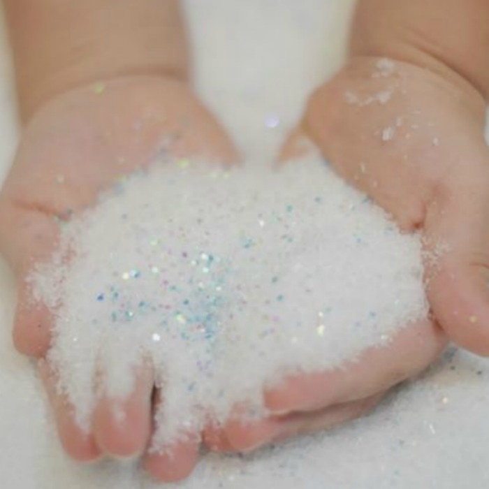 glitter and sand sensory play, winter crafts, snow activities. snowflake projects, winter activities for kids. Christmas crafts, Christmas projects