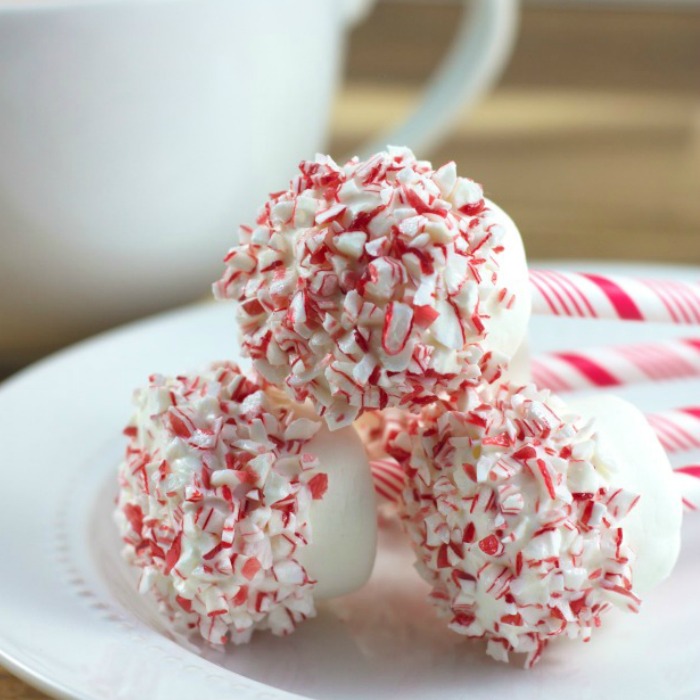 peppermint and marshmallows, peppermint candy, crafts with peppermint, peppermint treats, peppermint projects for kids, Christmas candy, Christmas projects, edible crafts, winter projects, winter peppermint