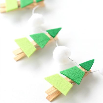 25 Christmas Tree Crafts For Kids