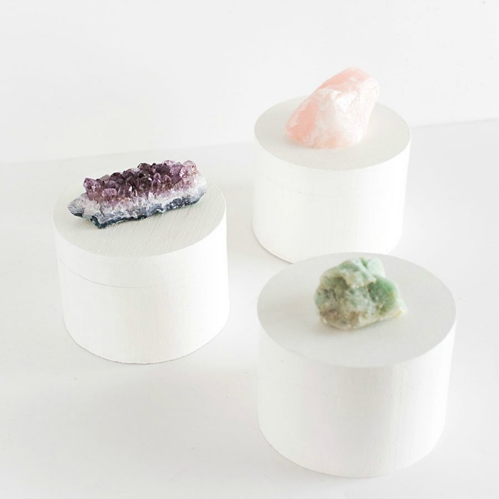 Simple Yet Elegant Crystal topped Boxes for Kids