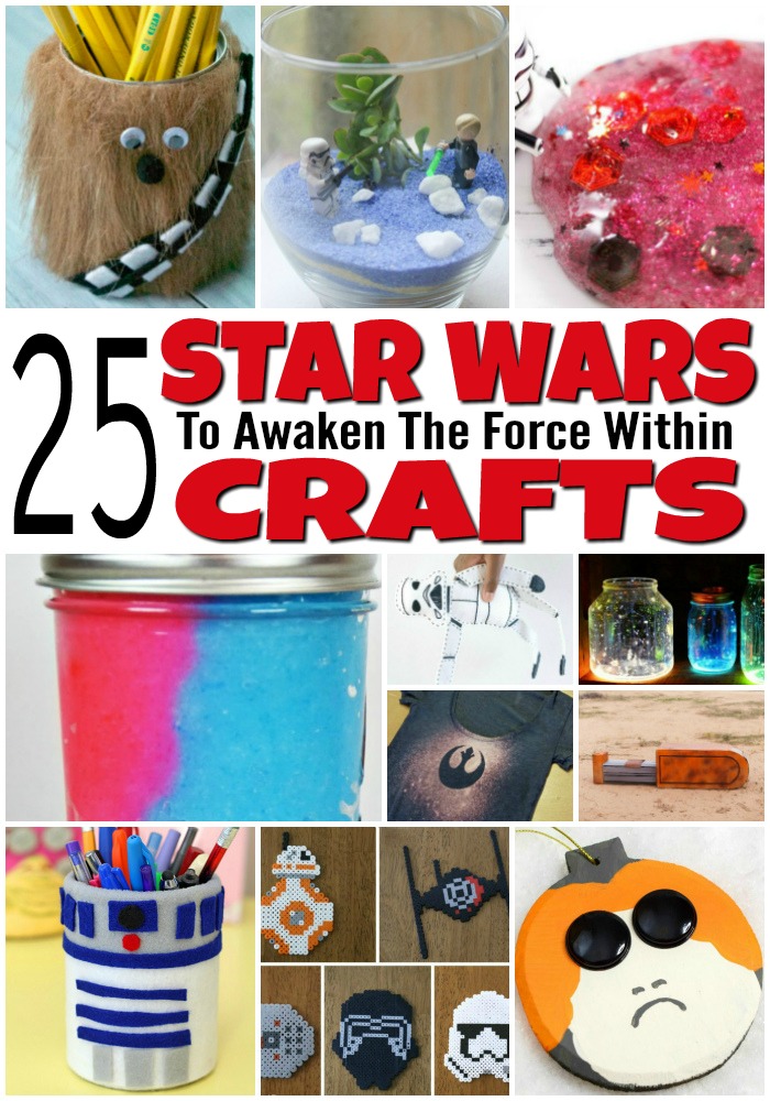 25 Out of This World Star Wars Crafts for Kids