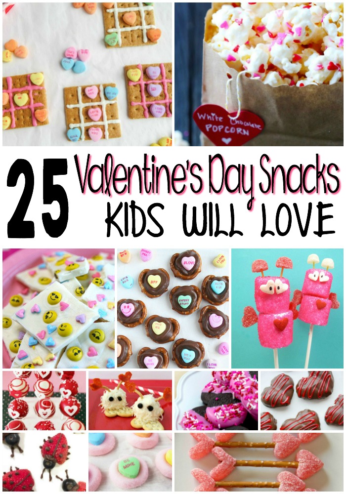 Valentine's day snacks for kids