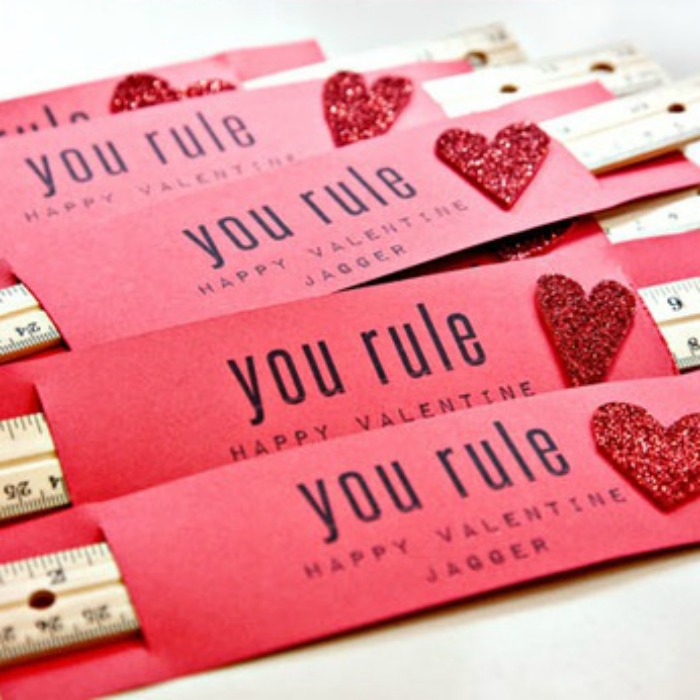 ruler for valentine's day