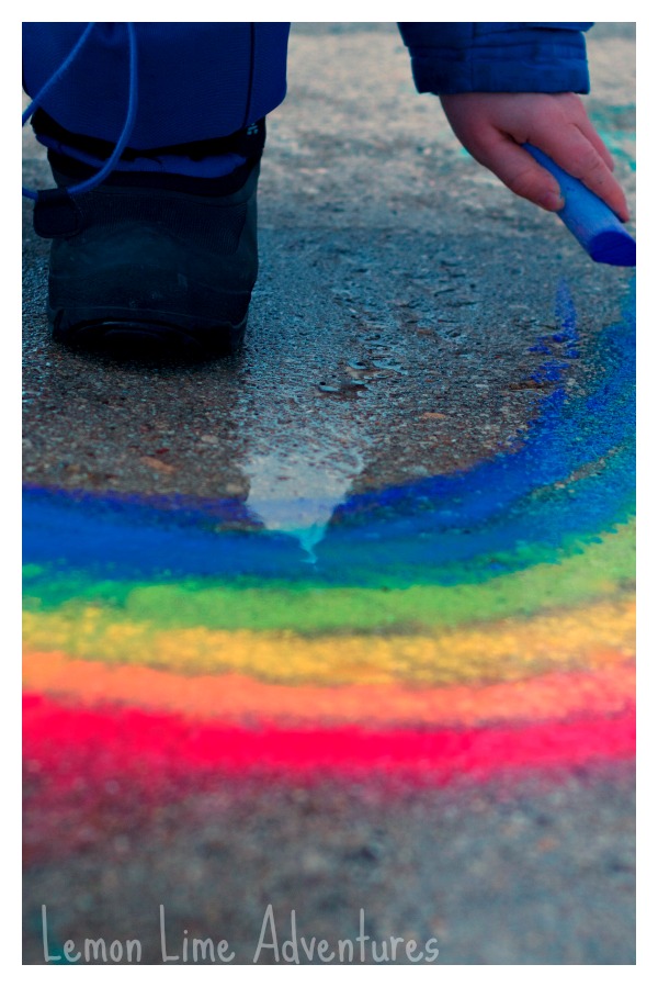 art puddles, Games You Can Play With Sidewalk Chalk