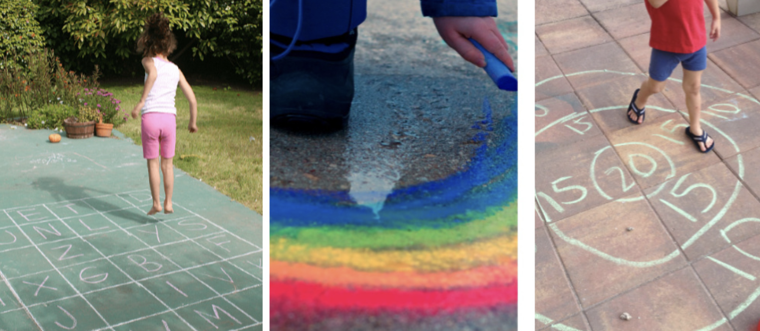 10 Games You Can Play With Sidewalk Chalk