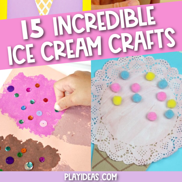 15 Incredible Ice Cream Crafts Kids Will Love