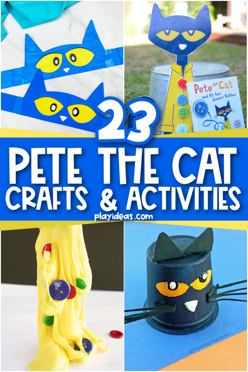 pete the cat printable mask