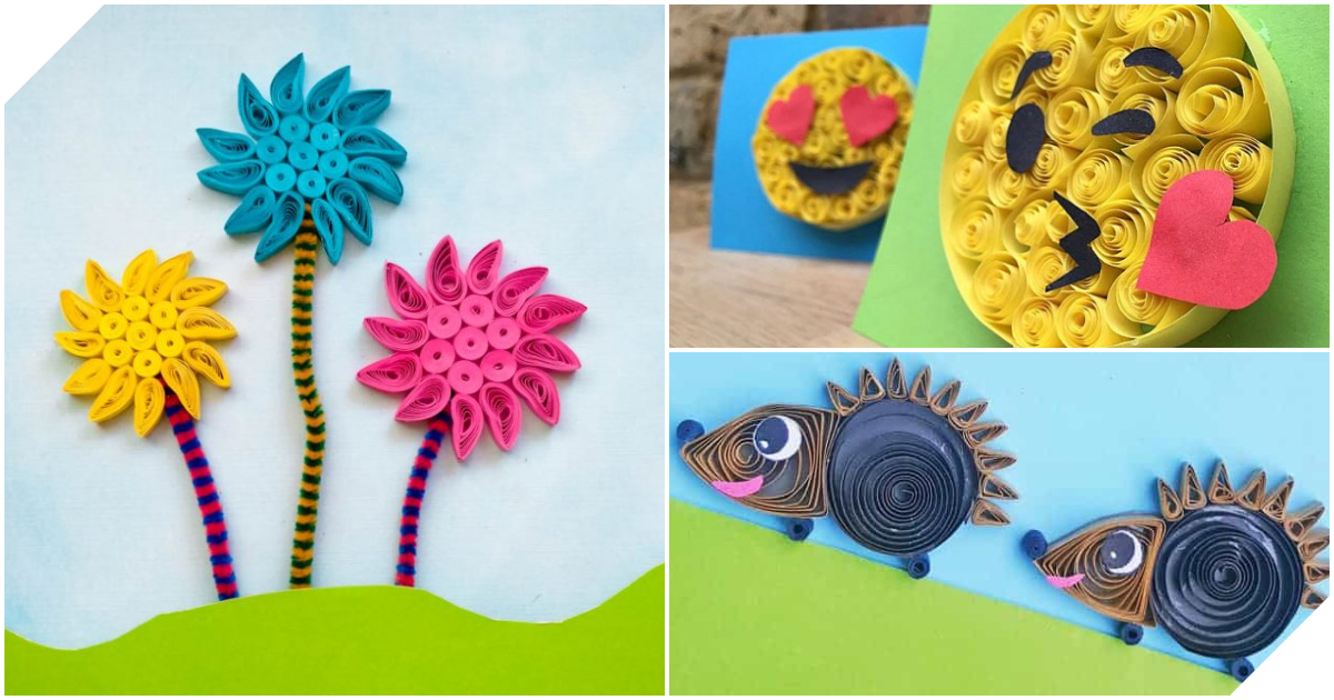 Paper Quilling Projects for Kids: Simple Quilling Patterns Kids