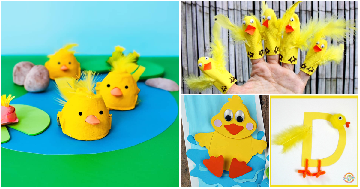 15 Totally Adorable Five Little Ducks Crafts for Preschoolers