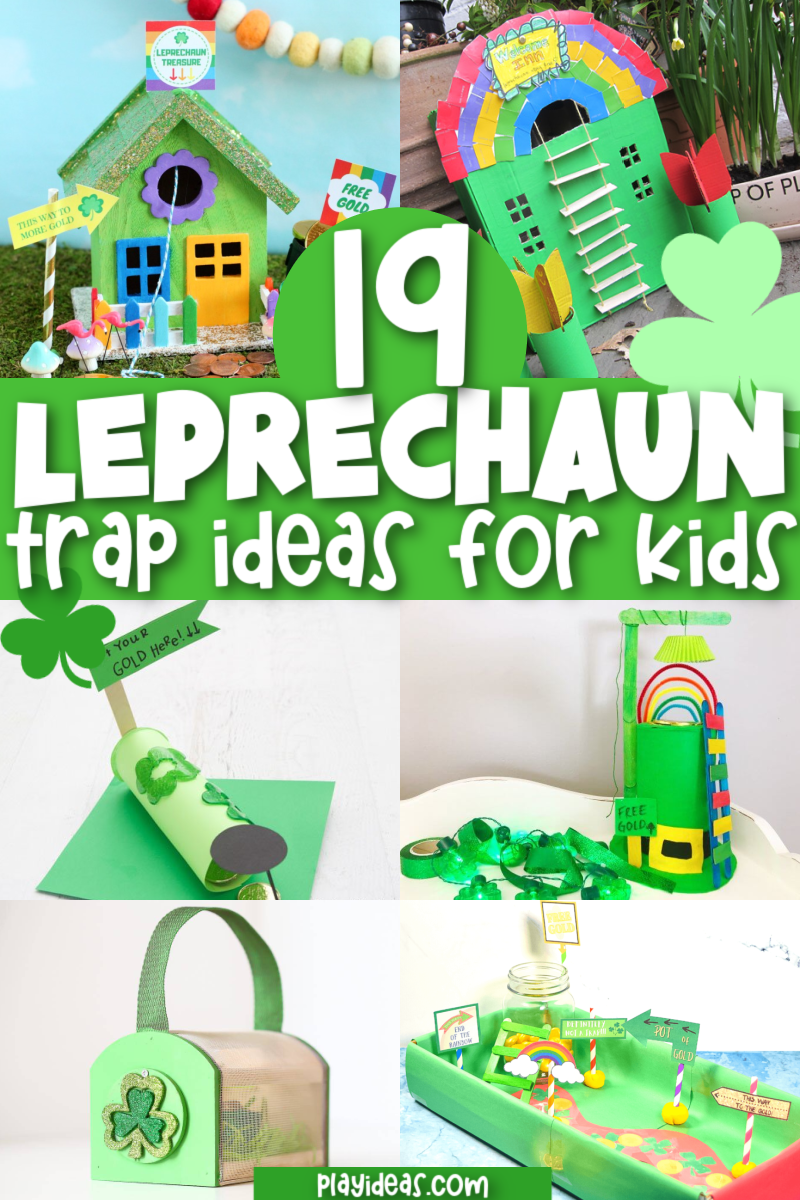 Leprechaun Trap Ideas - Moms & Munchkins